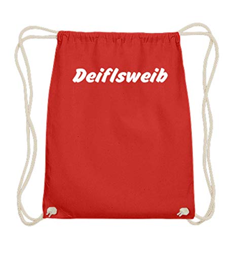 Deiflsweib Schwaben ländle d'exception en coton rouge clair