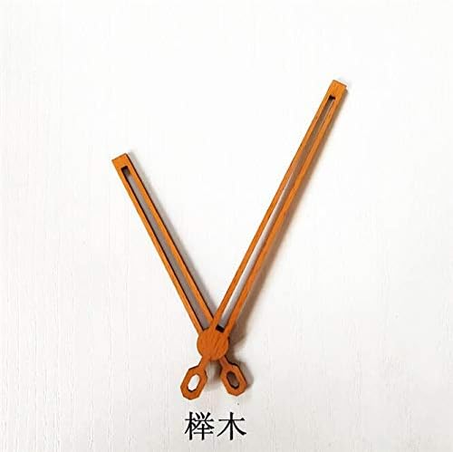 Clock Parts & Accessories 10 Sets Professional and Practical Quartz Wall Clock Wooden Hands DIY Repair Tool Parts Kit High-Grade Black Walnut Pointers - (Color: I)