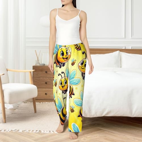 Pantalon de pyjama en polaire femme Bee-Joy doux et chaud contre le froid - 6