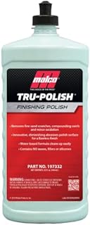 Malco Tru -Polish - All in One Car Polish and Swirl Remover / For Vehicle Paint Correction, Detailing and Buffing / 32 oz. (197332)
