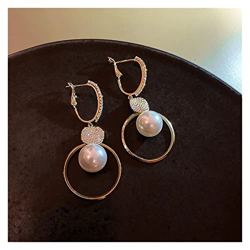 Boucles d'oreilles perles blanches pour illuminer un teint terne - 4