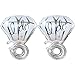 B-G 2 Piece "I Do" Diamond Ring (27 INCH) Extra Large Balloon Set, Romantic Wedding, Bridal Shower, Anniversary, Engagement Party, Vow Renewal (Silver) H015A
