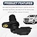 KUQUTIDY Camshaft Position Sensor, Standard Automotive Replacement Engine Camshaft Position Sensors with Sealing Ring for EPC Fault Light and Weak Start, Cam Shaft Position Sensors for Chery Models