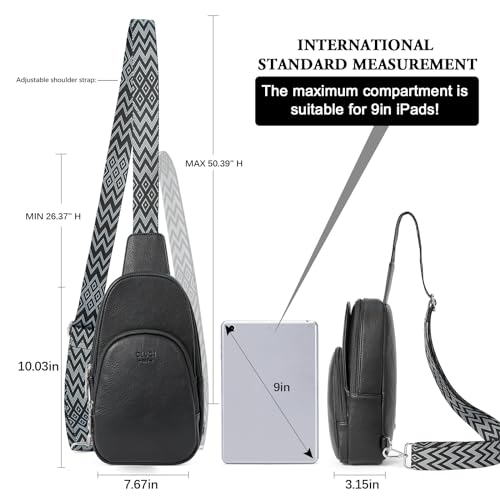 Image of CLUCI Crossbody Bags for Women Sling Bag Cross Body Bag for Woman Small Cross body Bags for Women 2024 Leather Sling Backpack