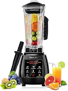 WantJoin Countertop Blender Professional Blender for Shakes, Smoothies,Puree, Bisque,hummus,Anti-drop PC Pitcher Blender