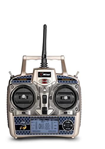 WLtoys V950 Remote Control Helicopter, 2.4GHz 6 Channel RC Aircraft with 3D 6G System, Brushless Motor, Flybarless