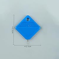 Vista 7 de Automatic Needle Threader,2024 New Sewing Machine Needle Threader,Plastic Needle Threaders,Square Shape Easy Needle Threaders Tool (Red-5 PCS)