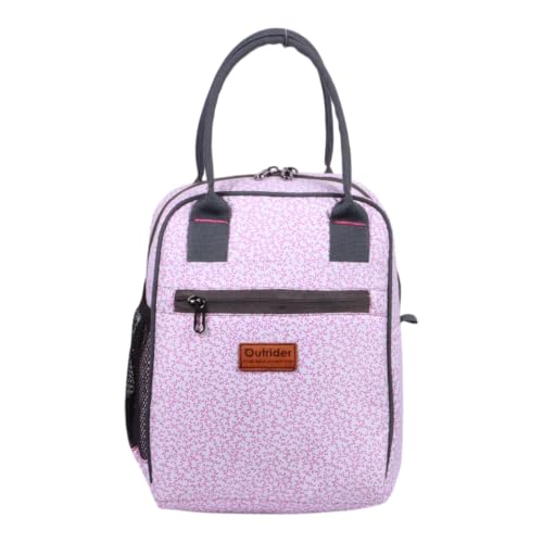 Image of Outrider Polyester Jumbo Lunch Bag,Lunch Bag for Office Men, Women and Kids, Quality Tiffin Bag for School, Picnic, Work, Carry Bag for Lunch Box, 12 litres,