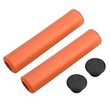 Puños de manillar de bicicleta, scooter de acrobacias(naranja)