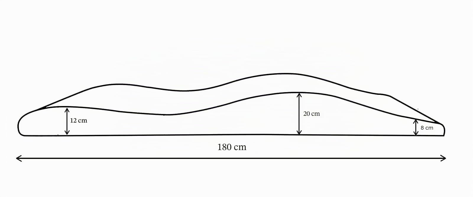 Matelas cosmétique pour extensions de cils Noir
