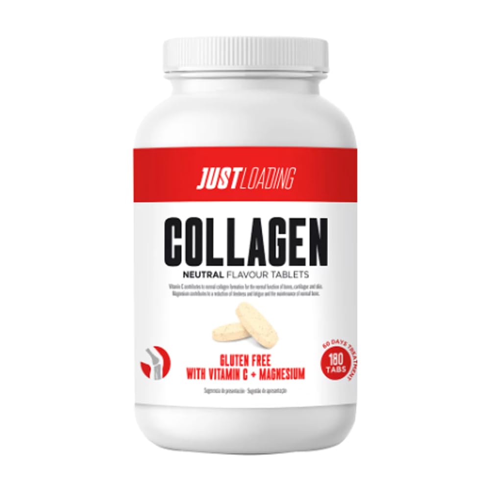 Suplemento alimenticio con colágeno, magnesio y vitamina c 180pcs x 138g bis026 pack de 6