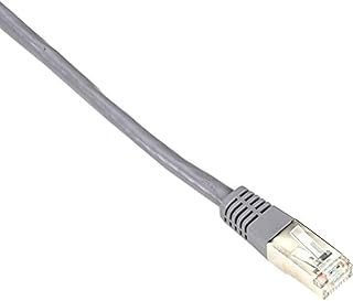 BLACK BOX NETWORK SRV - CAT5e 100-MHz Shielded Stranded PVC Cable SSTP PIMF PVC Gray 15-ft. 4.5-m