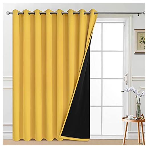 Yakamok 100% Blackout Thermal Insulated Curtains