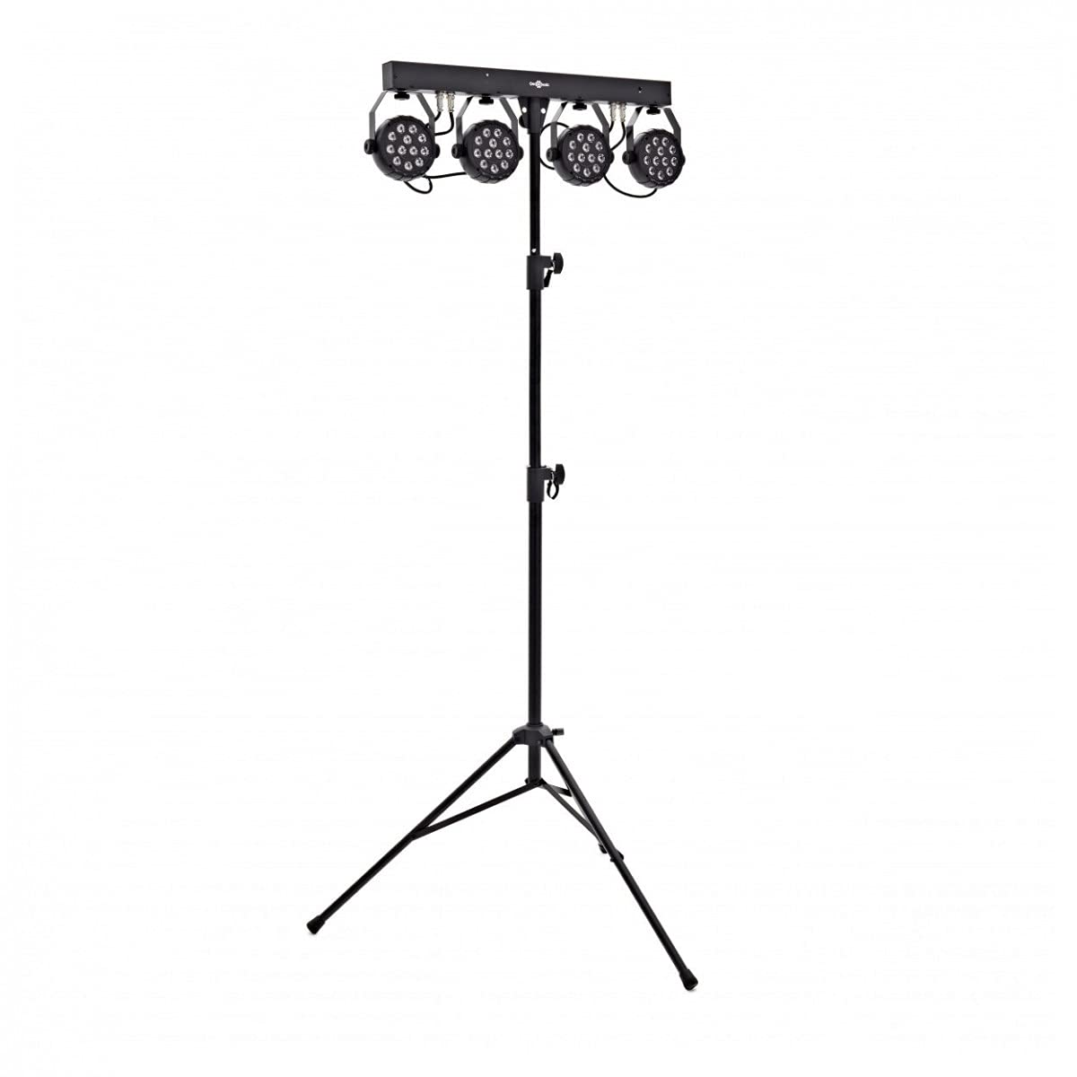 Gear4music DJ Luci Mini Faretti da Palco Sistema di Illuminazione DJ 48 W