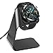 KIMILAR Ladegerät Kompatibel mit Huawei Watch GT/GT 2/GT 2e /GT Active Ladestation (Nicht für GT 2 Pro), 4.2ft Aluminium USB Ladekabel Kompatibel mit Honor Watch GS Pro/Honor Magic Watch 2 (Schwarz)