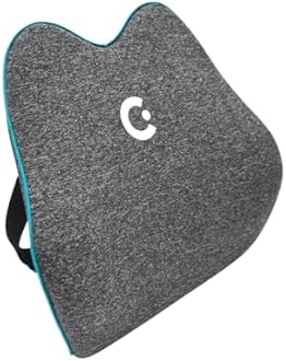 Cubii Cushii V2 Back Support Cushion for Lower Pain Relief Universal Fit for Desk, Office, Kitchen Chairs, Couch Cushions with Advanced Back Lumbar Support