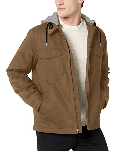 Billabong Men's Barlow Twill Jacket, Clay, XL