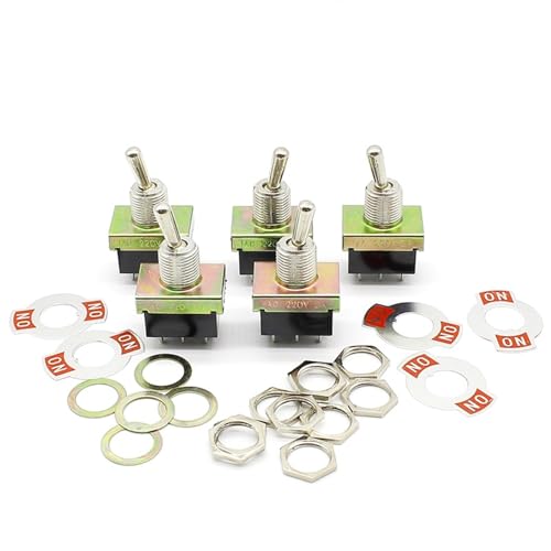 Interrupteur à bascule KN3-3 bipolaire ON-ON à 6 broches pour circuits électriques