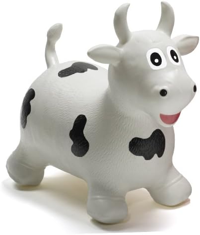 Happy Hopperz Bull - White