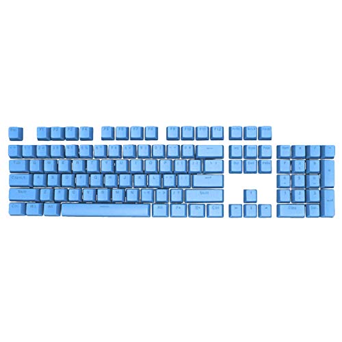 Haibinsuo Sourcingmap Lot de 104 capuchons de clé en ABS pour rétroéclairage universel Bleu Cover