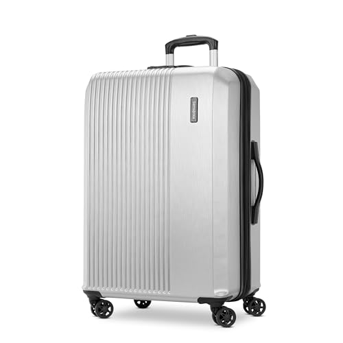 Samsonite Alliance Se - Maleta rígida con Ruedas giratorias, Plateado, Medium Spinner, Alliance Se - Maleta rígida con Ruedas giratorias Samsonite Alliance Se - Maleta rígida con Ruedas giratorias, Plateado, Medium Spinner, Alliance Se - Maleta rígida con Ruedas giratorias