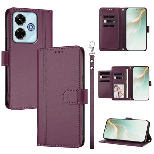 �X�}�z�P�[�X �Ή��@�� for Xiaomi Poco M6 Plus/Poco M6 4G,�Ή��@�� for Redmi 13 / 13X / Note 13R 5G �X�}�z�P�[�X�y�E�H���b�g�f�U�C�� �f���A���J�[�h�X���b�g �L���b�V�� �t���b�v���X�^��