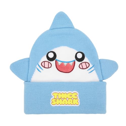 LankyBox Thicc Shark 2-Piece Cuff Beanie & Magic Gloves Set2