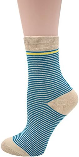JMEETY Womens Fun Pattern Cotton Crew Socks