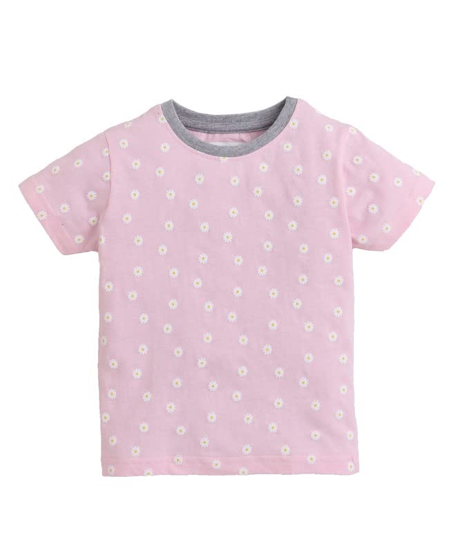 Image of BUMZEE Girl's Cotton Top and Pajama Set