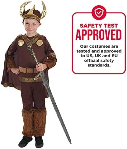 Fun Shack Boy's Deluxe Viking Boy World Book Day Costume