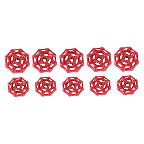 IWOWHERO 10pcs Cast Gate Hand Wheel Handles with Precision Design Hand Wheel for Reliable Use and Fluid Control Plumbing Applications