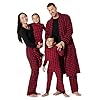 Amazon Essentials Men's Matching Holiday Family Pajama Sets, Classic Buffalo Check, Medium