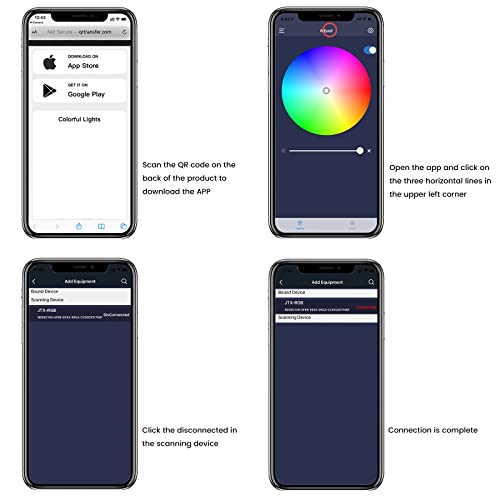 Lifesmart Music Bar, Rgb Led Light Bar, Ambient Light For Room Decor, Music Sync Gaming Light, Mood Lighting For Gaming Setup, App Controlled Rhythm Light For Bedroom, Tv, Car, Party #TOP2