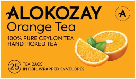 Alokozay Orange Tea Bags, 25 Bags
