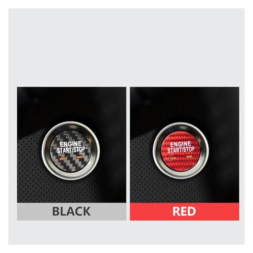 Autocollant bouton start stop pour intérieur Buick soigné