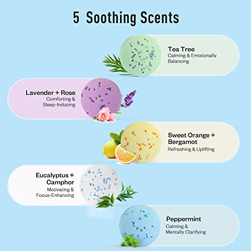 image for Urasses Shower Steamers Aromatherapy Bath Bombs Gifts for Women, 16-Pa