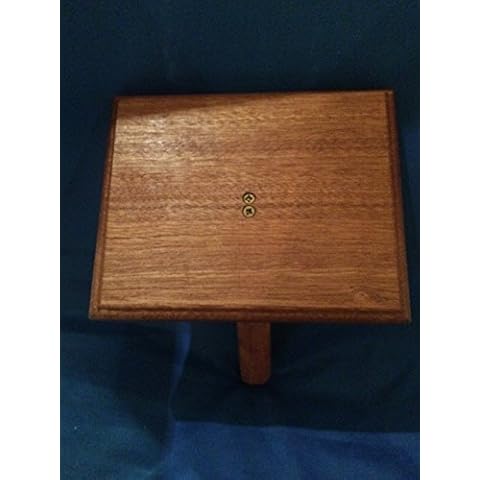 Solid Mahogany Memorial Stake Grave/Tree Marker Cremation No Plaque Cover