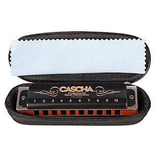 Cascha Harmonica en sib majeur Débutant & Avancé I Harmonica diatonique 10 trous de haute qualité, son excellent… – Image 5