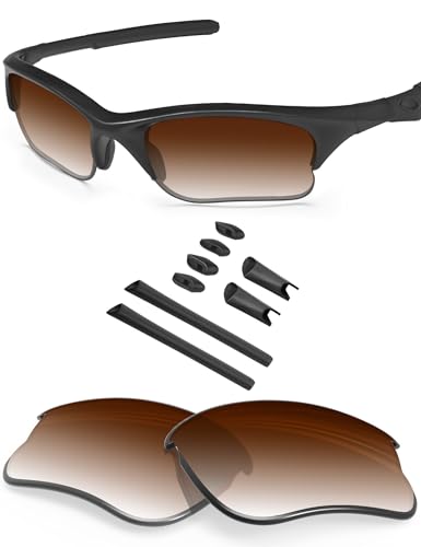 Image of BLAZERBUCK Replacement Lenses & Sock Kit for Oakley Half Jacket XLJ /Half Jacket XLJ Asian Fit Sunglass