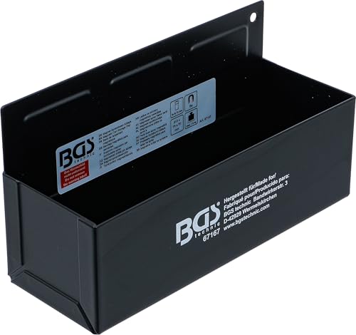 BGS 67167 | Magnet-Spraydosen-Ablage | 210 x 75 x 70 mm | 6 starke Magnete, Haltekraft ca. 1,8 kg