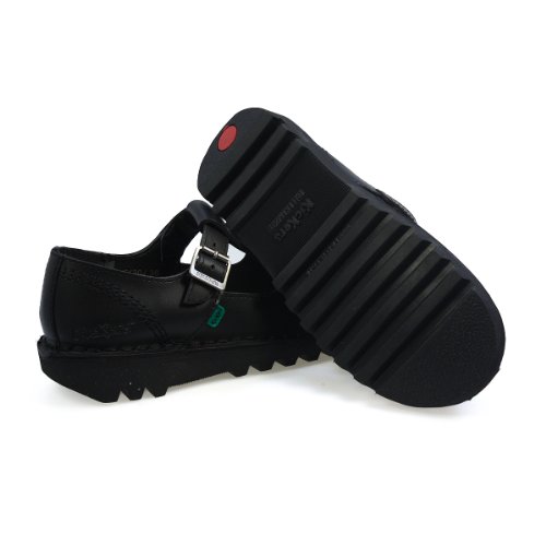 Kickers Women's Ankle Boots Leather School Shoes4