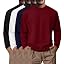 Black, White, Navy Blue, Wine Red