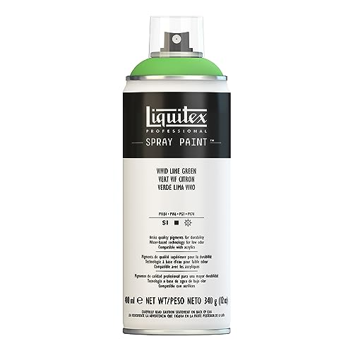 Liquitex - Acrílico en Spray, 400 ml, Verde (Verde Lima Vivo)