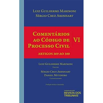 Capa do livro Comentários ao Código de Processo Civil - Volume Vi – Artigos 369 ao 380 - 3º Edição