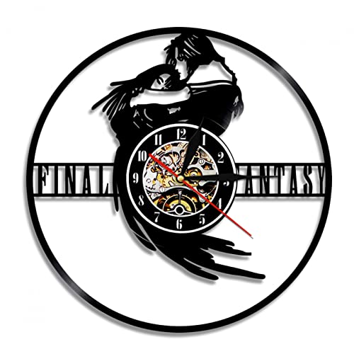 Gamepad Controller Disco de Vinilo Reloj de grabación Retro Juego Decoración Niños Dormitorio...