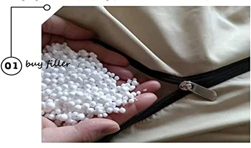 CPWD Flauschiges Plüsch-Lazy-Sofa, übergroßer Sitzsack-Stuhl, tragbare Wohnzimmermöbel Sitzsack-Stuhl für Erwachsene und… – Bild 4