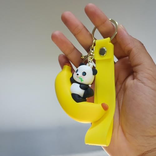 Image of OTTAVO Cute Cartoon 3D Silicone High -Quality PVC Material Keychain, Suitable for Boys and Girls - Pack of 1.
