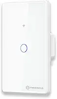 Interruptor Smart Wifi Inteligente Touch Primebras 1 Botão Branco