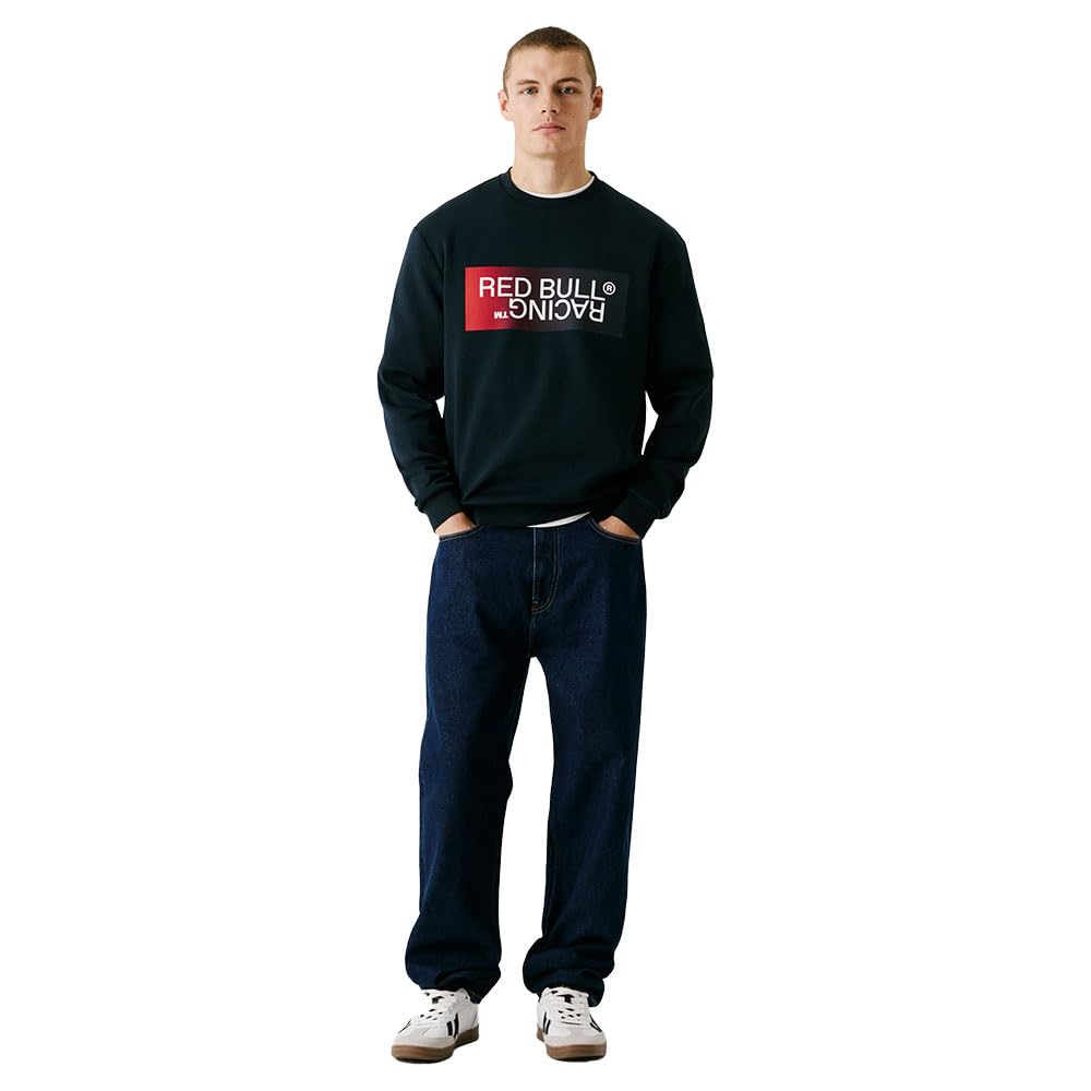 Pepe Jeans Ombre Logo Crew Sudadera Hombre (Pack de 1)