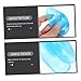 ORFOFE 1pair Silicone Ear Covers Ear Protection Tool for Hair Dyeing Comfortable and Shield for Salon Use Sky Blue